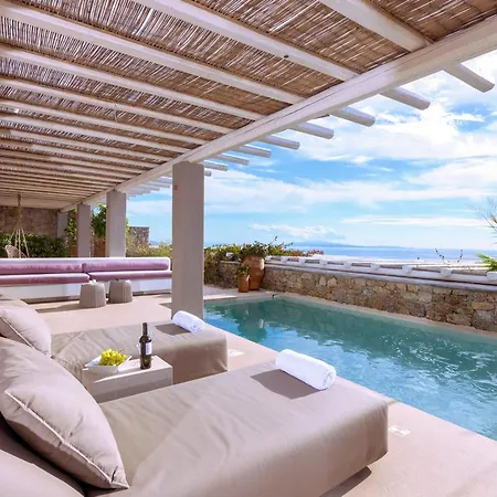 فيلة Beautiful Mykonos - Amber - 3 Bedrooms - Centre Of Mykonos Island And Close To The Airport - Kounoupas