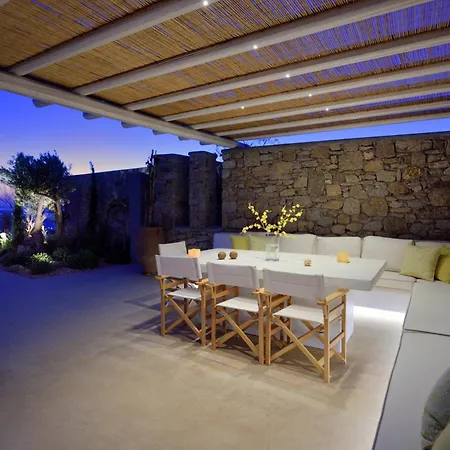 빌라 Beautiful Mykonos - Amber - 3 Bedrooms - Centre Of Mykonos Island And Close To The Airport - Kounoupas Plintri