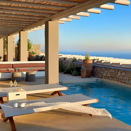 빌라 Beautiful Mykonos - Amber - 3 Bedrooms - Centre Of Mykonos Island And Close To The Airport - Kounoupas *