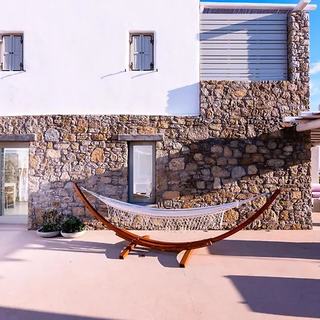 빌라 Beautiful Mykonos - Amber - 3 Bedrooms - Centre Of Mykonos Island And Close To The Airport - Kounoupas Plintri